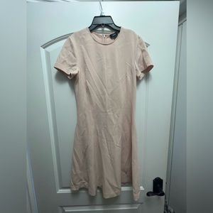 Theory peach colored dress size 4